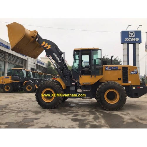 Máy xúc lật XCMG LW500KN - Gầu xúc 3.5m3 